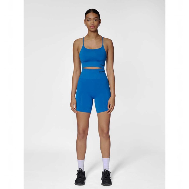 Dámské Kraťasy Hummel Tif Seamless Blankyt | 607696-376