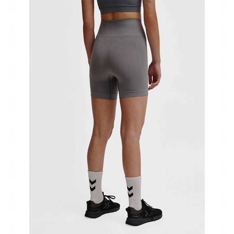 Dámské Kraťasy Hummel Tif Seamless Šedé | 526730-914