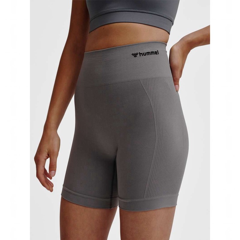 Dámské Kraťasy Hummel Tif Seamless Šedé | 526730-914