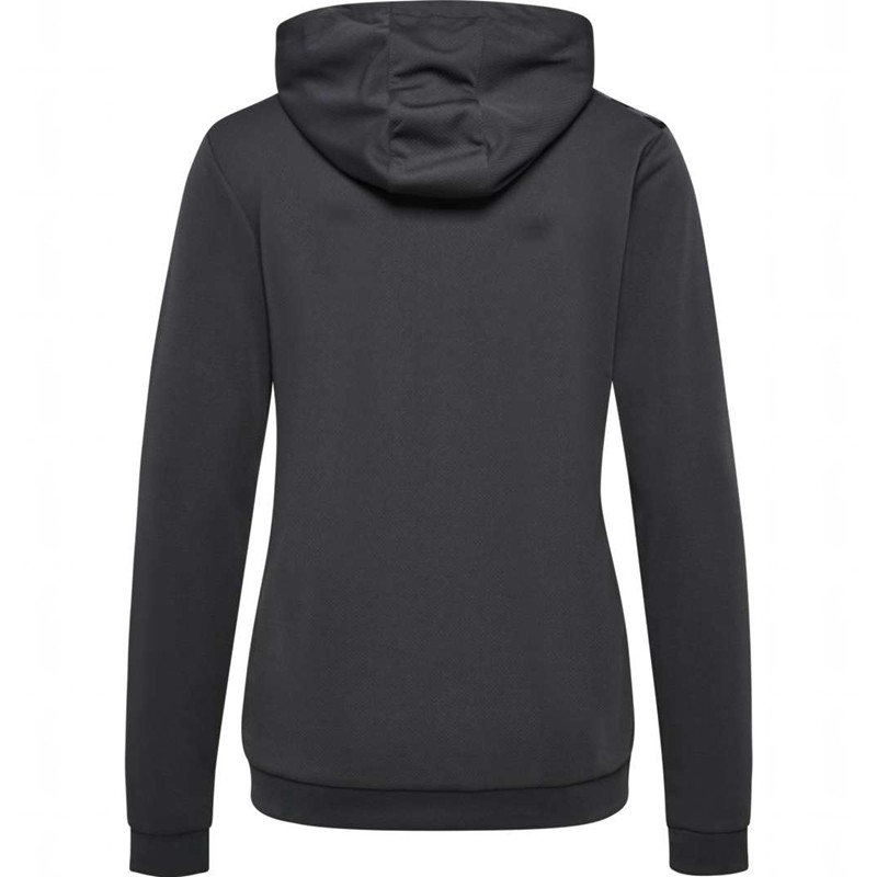 Dámské Mikina s Kapucí Hummel Authentic Pl Zip Černé | 292518-741