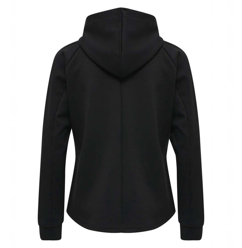 Dámské Mikina s Kapucí Hummel Essi Zip Černé | 448512-114