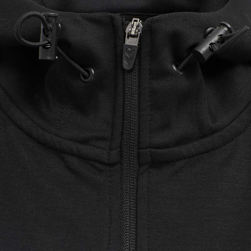 Dámské Mikina s Kapucí Hummel Essi Zip Černé | 448512-114