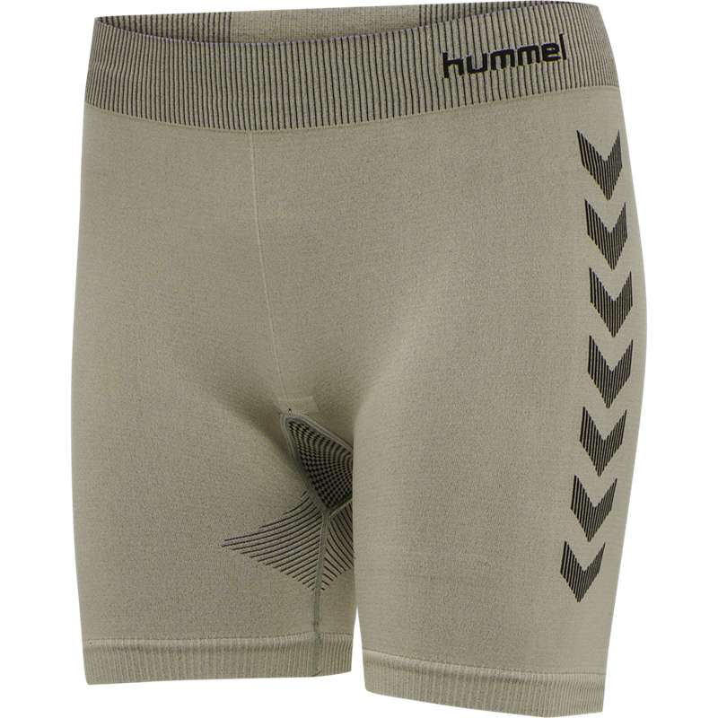 Dámské Mikina s Kapucí Hummel First Seamless Tr Sht Tigh W Šedé | 514451-865