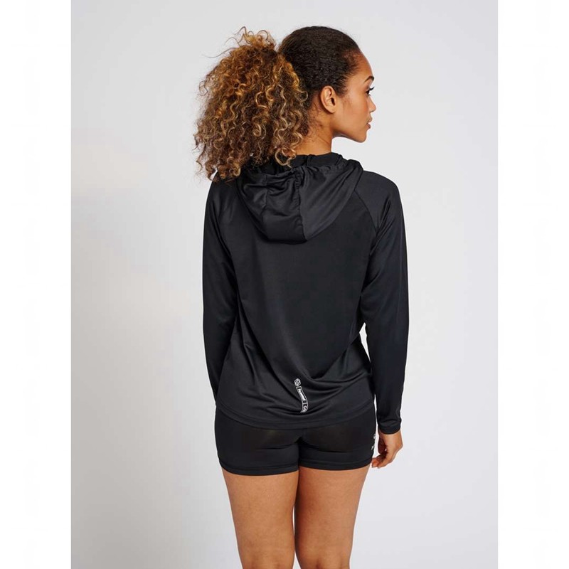 Dámské Mikina s Kapucí Hummel Gg12 Training Černé | 628283-706