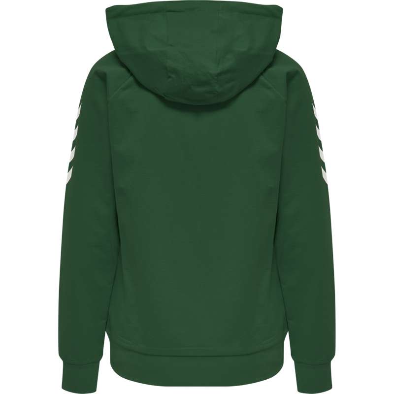 Dámské Mikina s Kapucí Hummel Go Cotton Zelene | 342721-358