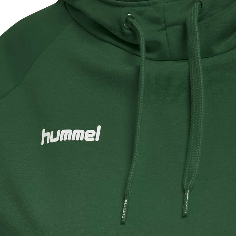 Dámské Mikina s Kapucí Hummel Go Cotton Zelene | 342721-358