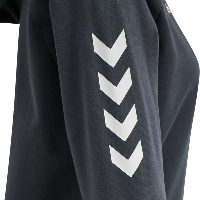 Dámské Mikina s Kapucí Hummel Go Cotton Černé | 578142-668