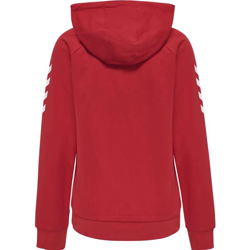 Dámské Mikina s Kapucí Hummel Go Cotton Červené | 897401-896