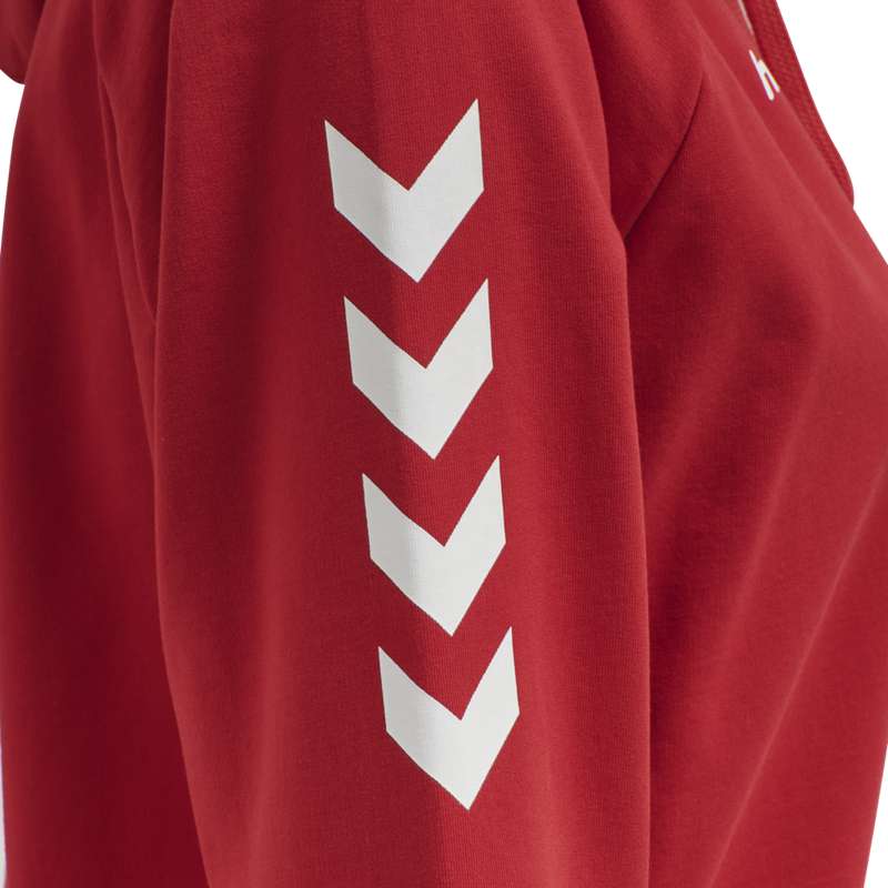 Dámské Mikina s Kapucí Hummel Go Cotton Červené | 897401-896