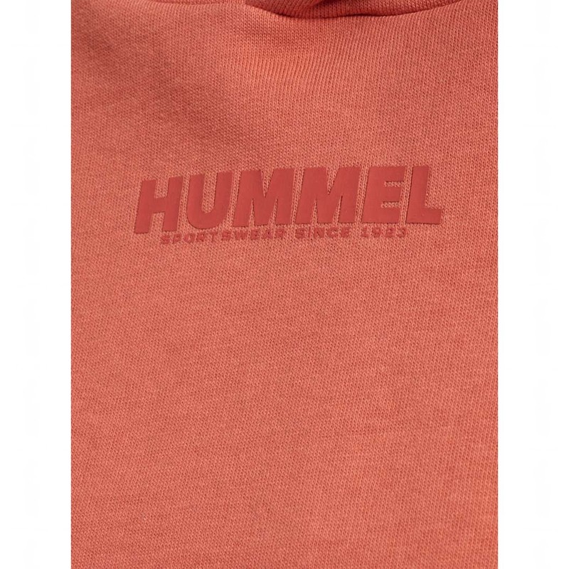 Dámské Mikina s Kapucí Hummel Legacy Cropped Meruňka | 441114-379