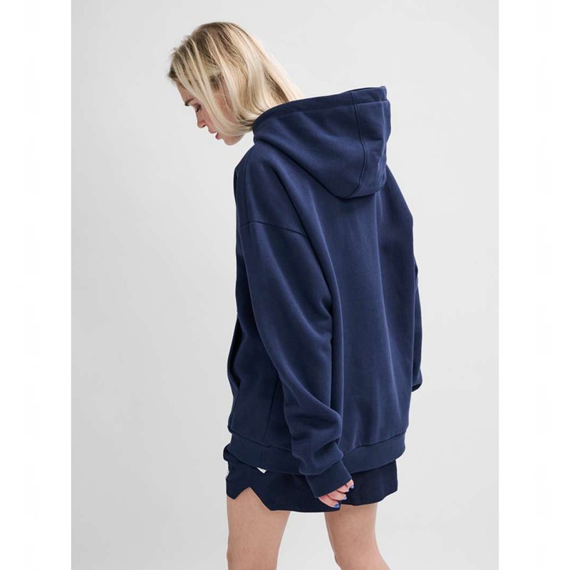 Dámské Mikina s Kapucí Hummel Loose Bee Tmavě Blankyt | 285238-351