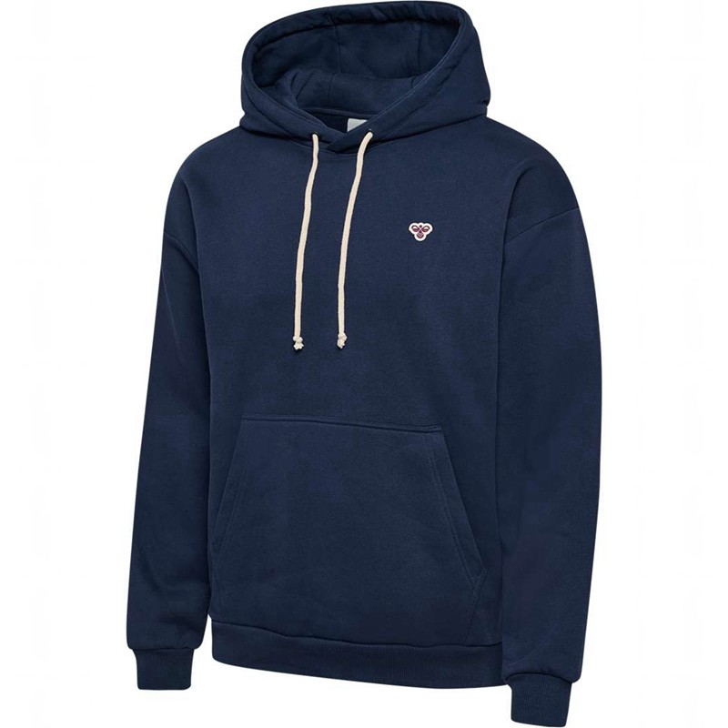 Dámské Mikina s Kapucí Hummel Loose Bee Tmavě Blankyt | 285238-351