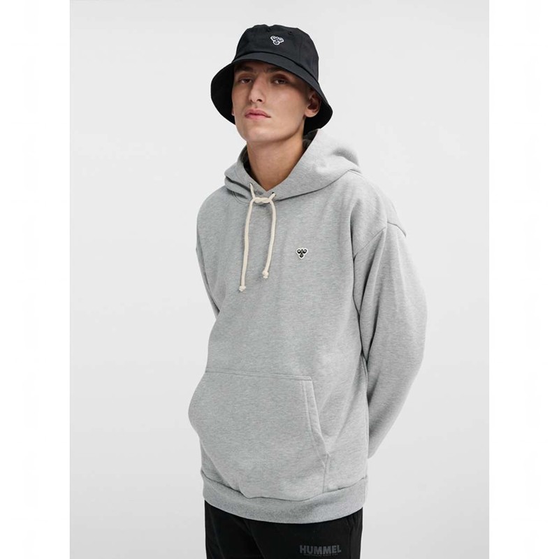 Dámské Mikina s Kapucí Hummel Loose Bee Šedé | 705174-804