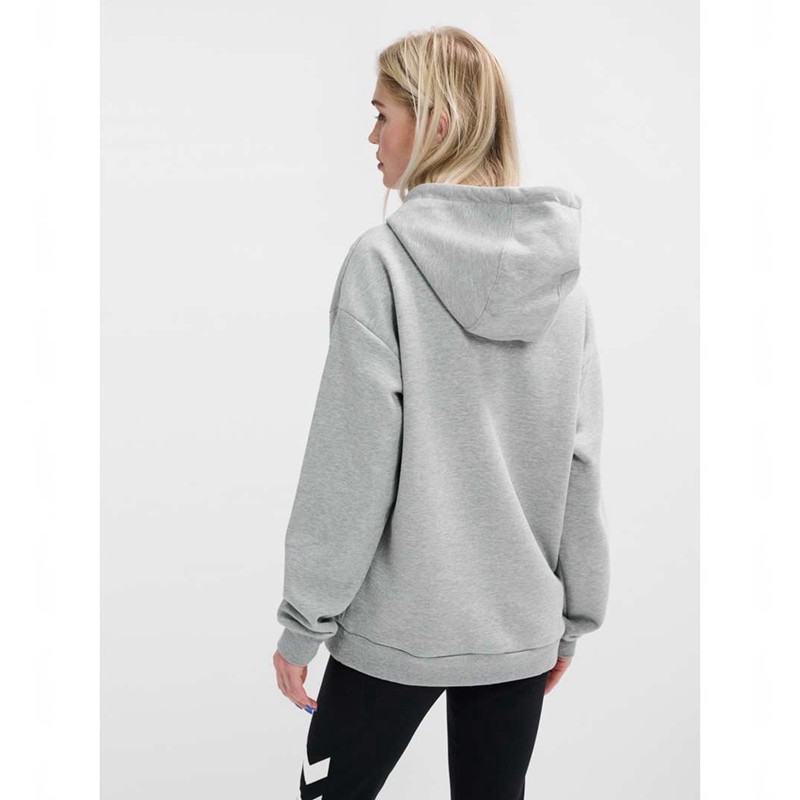 Dámské Mikina s Kapucí Hummel Loose Bee Šedé | 705174-804