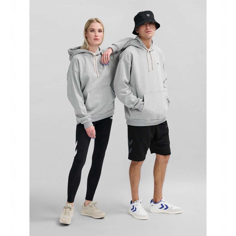 Dámské Mikina s Kapucí Hummel Loose Bee Šedé | 705174-804