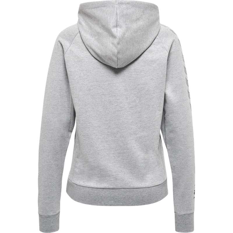 Dámské Mikina s Kapucí Hummel Move Grid Cotton Šedé | 302435-348