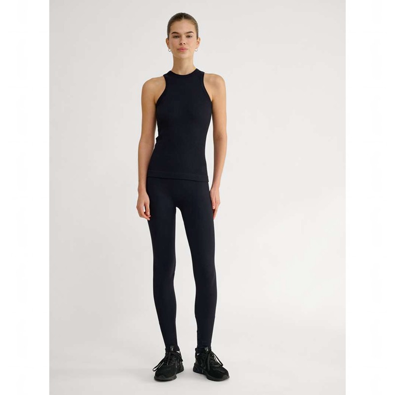 Dámské Mikina s Kapucí Hummel Pulse Seamless Rib W Černé | 701528-590