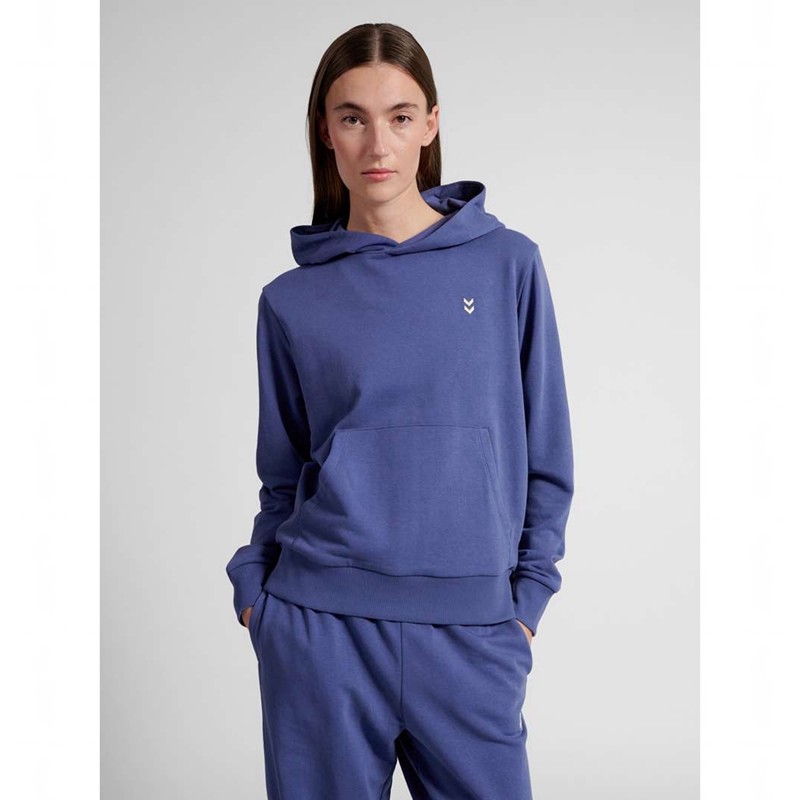 Dámské Mikina s Kapucí Hummel Pulse W Sweat Blankyt | 884227-190