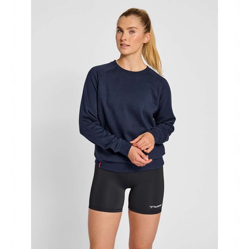 Dámské Mikina s Kapucí Hummel Red Classic Tmavě Blankyt | 290462-019