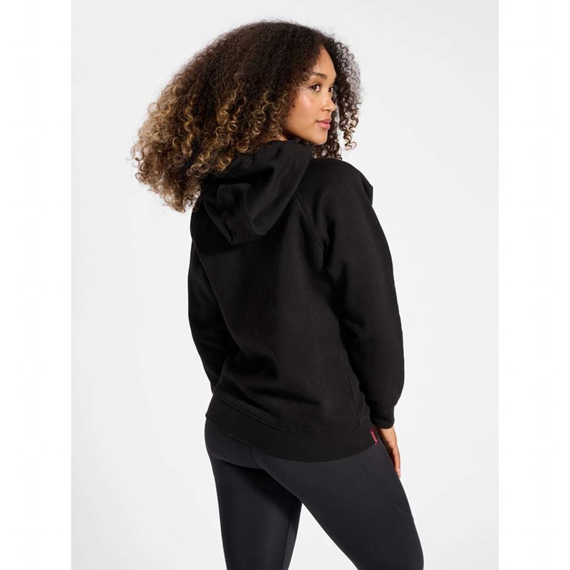 Dámské Mikina s Kapucí Hummel Red Classic Zip Černé | 062023-910
