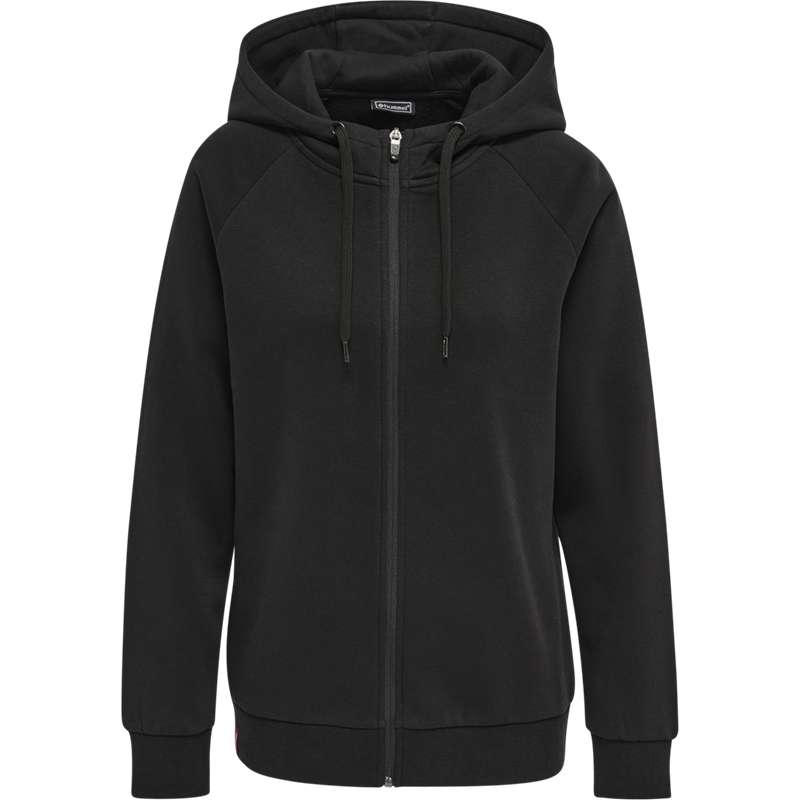 Dámské Mikina s Kapucí Hummel Red Classic Zip Černé | 062023-910