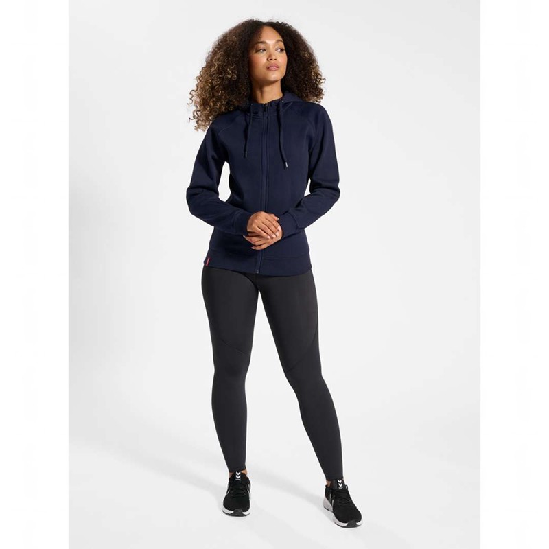 Dámské Mikina s Kapucí Hummel Red Classic Zip Tmavě Blankyt | 164546-732