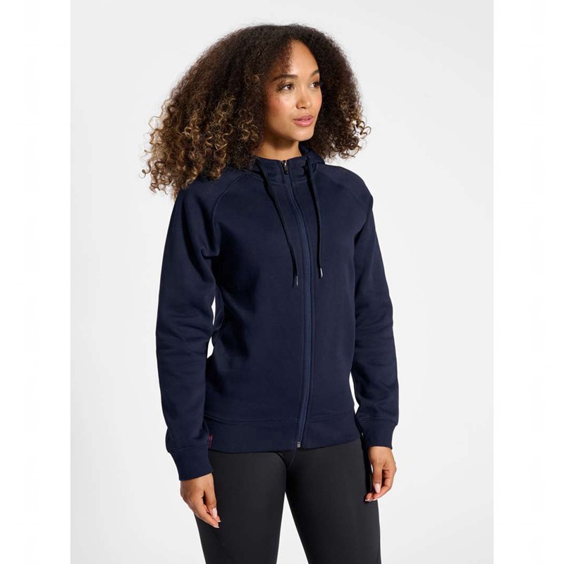 Dámské Mikina s Kapucí Hummel Red Classic Zip Tmavě Blankyt | 164546-732
