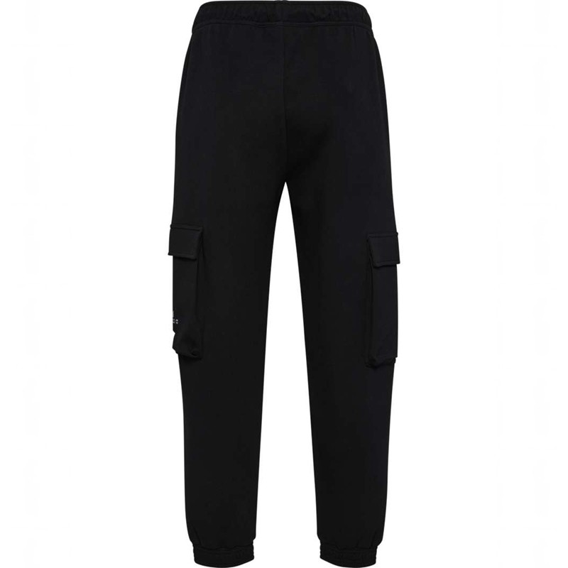 Dámské Mikina s Kapucí Hummel Tech Fleece Loose Cargo Černé | 592442-710