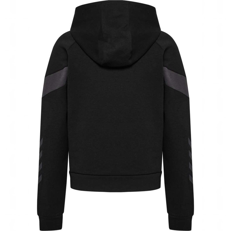 Dámské Mikina s Kapucí Hummel Travel Sweat Černé | 775498-740