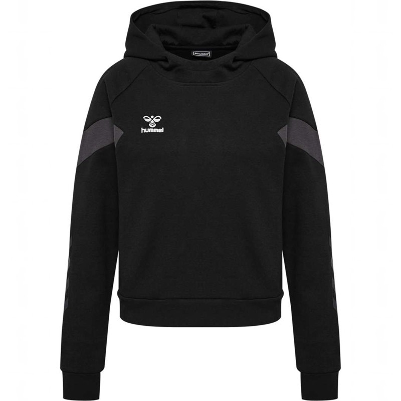 Dámské Mikina s Kapucí Hummel Travel Sweat Černé | 775498-740