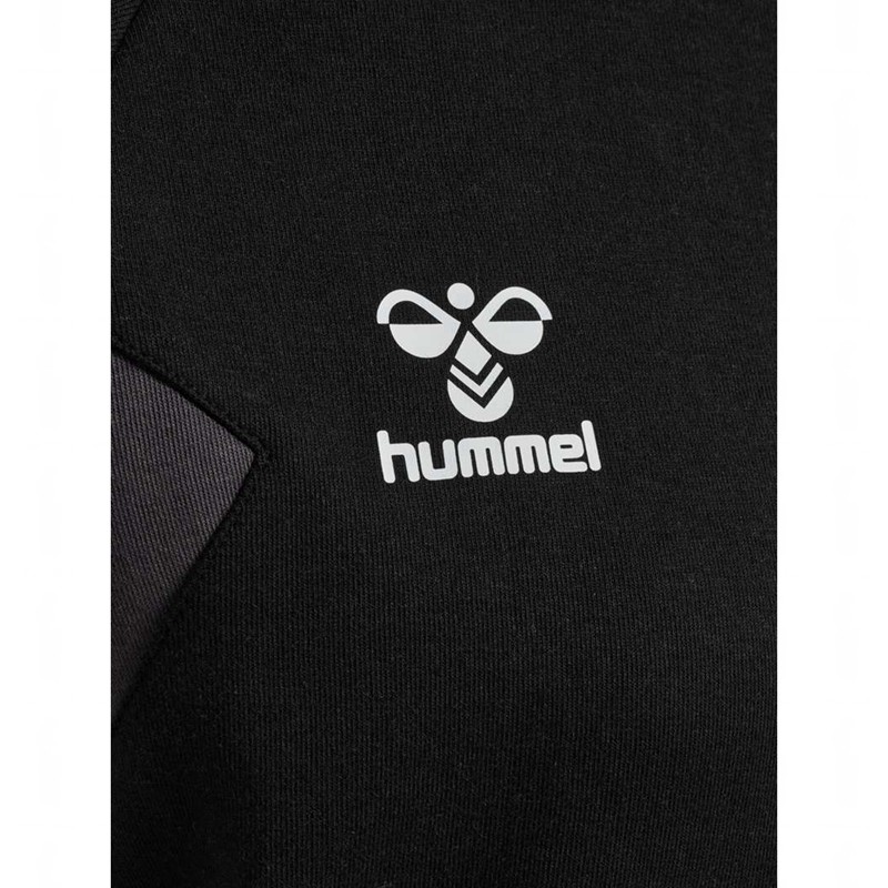 Dámské Mikina s Kapucí Hummel Travel Sweat Černé | 775498-740