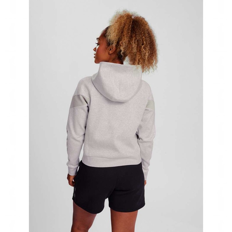 Dámské Mikina s Kapucí Hummel Travel Zip Šedé | 219536-799
