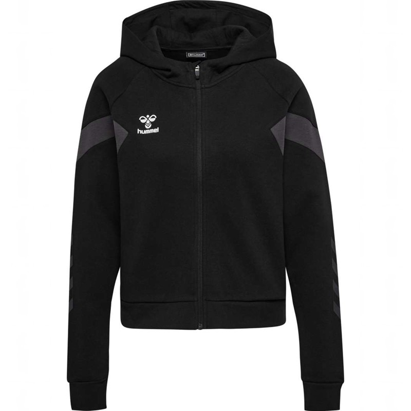 Dámské Mikina s Kapucí Hummel Travel Zip Černé | 317756-914
