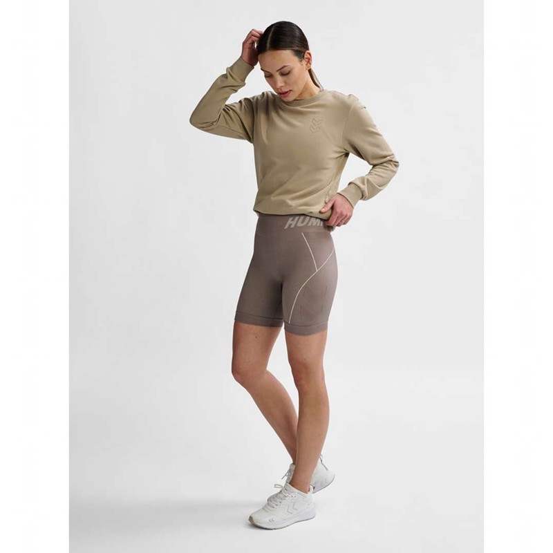 Dámské Mikiny Hummel Active Béžový | 388020-107