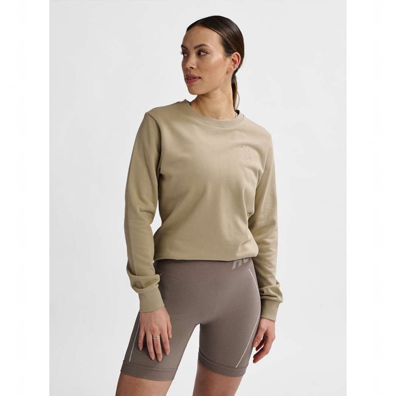 Dámské Mikiny Hummel Active Béžový | 388020-107