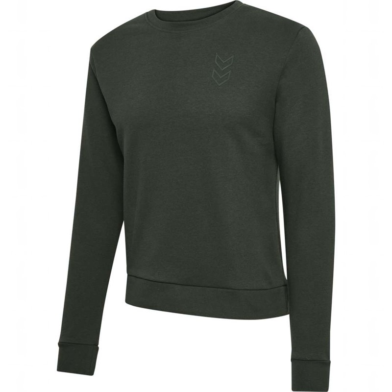Dámské Mikiny Hummel Active Zelene | 387666-530