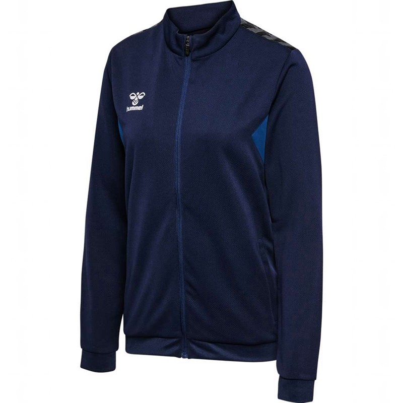 Dámské Mikiny Hummel Authentic Pl Zip Tmavě Blankyt | 566492-970