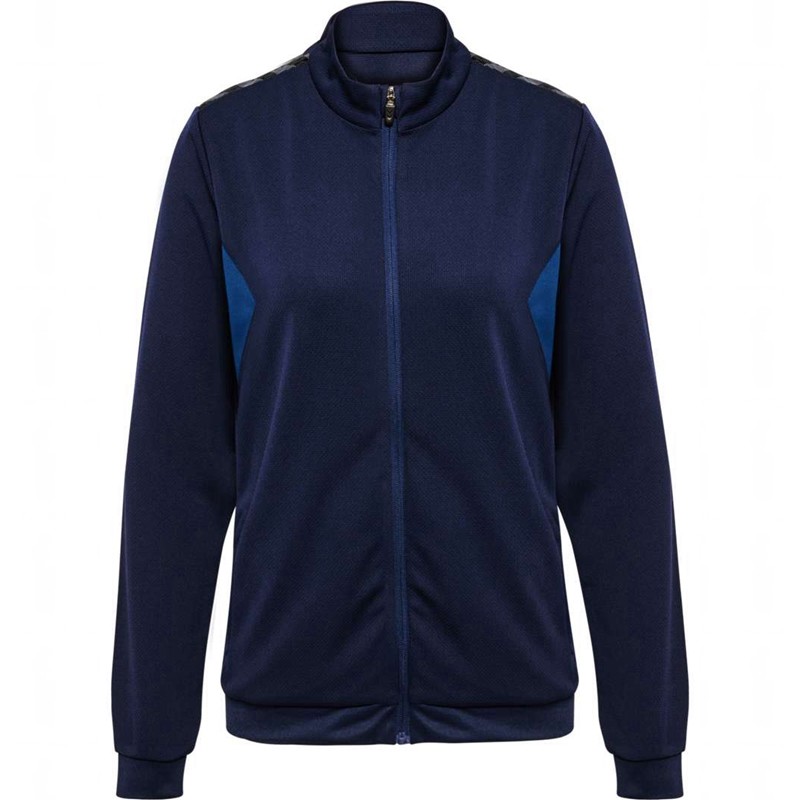 Dámské Mikiny Hummel Authentic Pl Zip Tmavě Blankyt | 566492-970