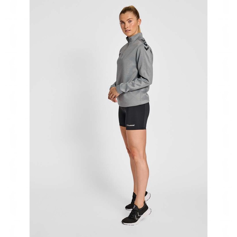 Dámské Mikiny Hummel Core Xk Half Zip Sweat Šedé | 826150-777