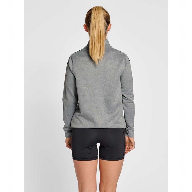 Dámské Mikiny Hummel Core Xk Half Zip Sweat Šedé | 826150-777