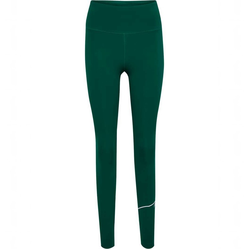 Dámské Mikiny Hummel Court Mid Waist Pocket W Zelene | 752102-175