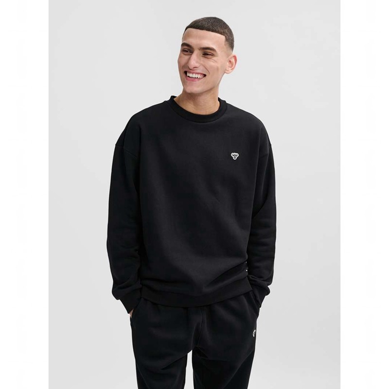 Dámské Mikiny Hummel Loose Crewneck Bee Černé | 052215-131