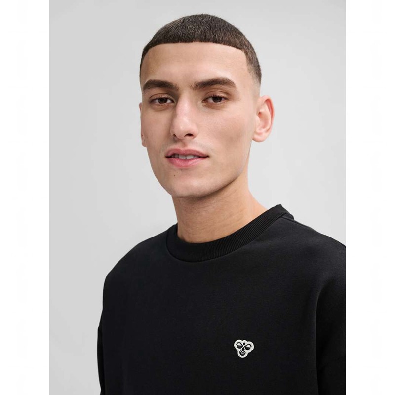 Dámské Mikiny Hummel Loose Crewneck Bee Černé | 052215-131