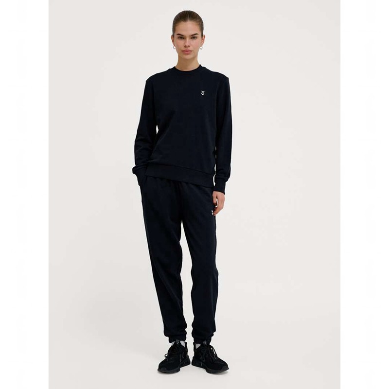 Dámské Mikiny Hummel Pulse W Sweat Crewneck Černé | 532162-879