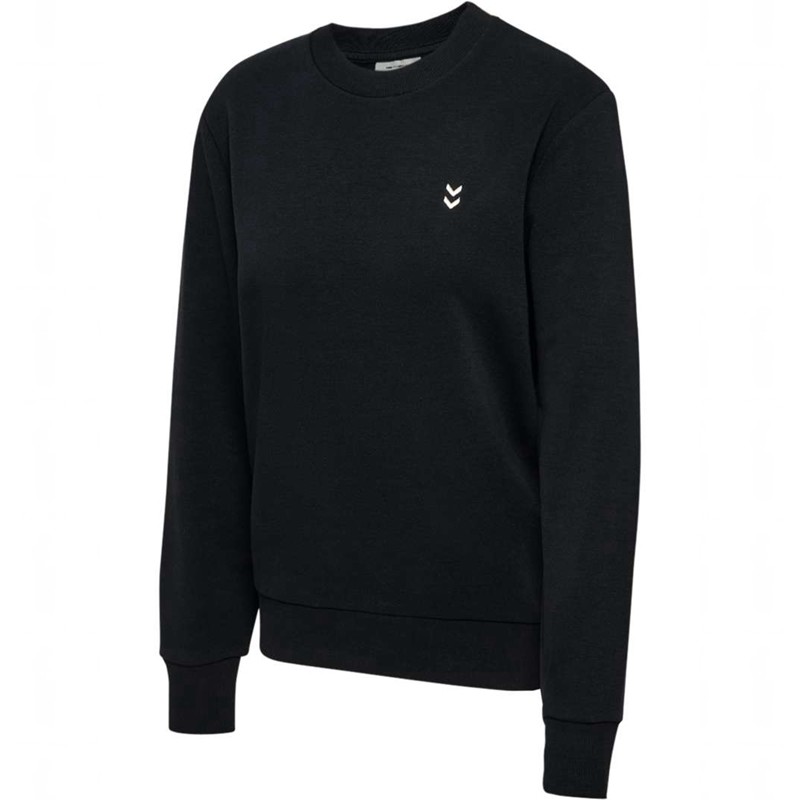 Dámské Mikiny Hummel Pulse W Sweat Crewneck Černé | 532162-879