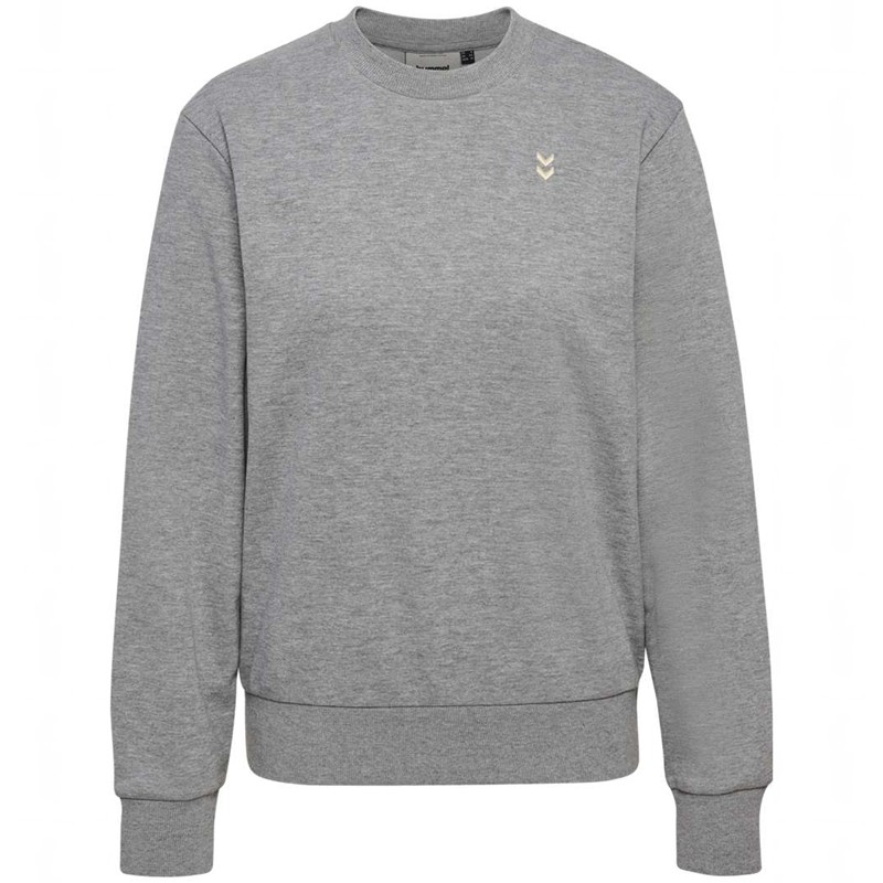 Dámské Mikiny Hummel Pulse W Sweat Crewneck Šedé | 403114-506