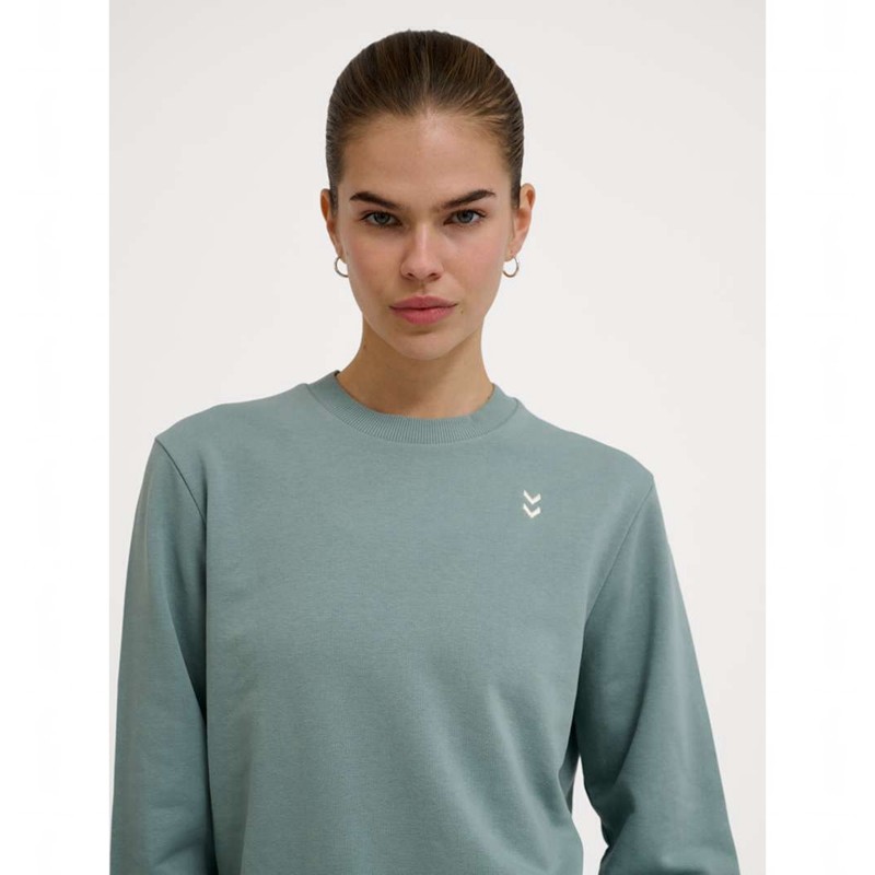 Dámské Mikiny Hummel Pulse W Sweat Crewneck Šedé | 109173-921
