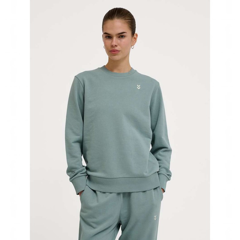 Dámské Mikiny Hummel Pulse W Sweat Crewneck Šedé | 109173-921
