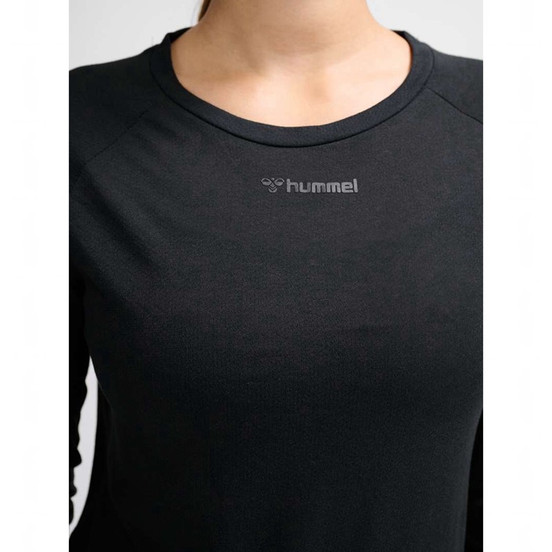 Dámské Obleky Hummel Mt Vanja L/S Černé | 631006-421