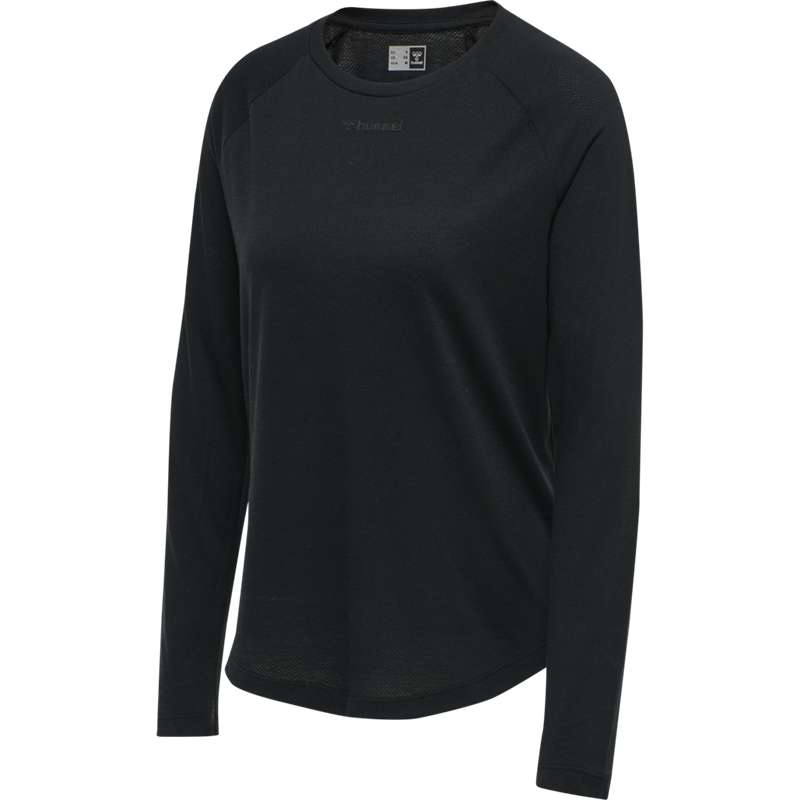 Dámské Obleky Hummel Mt Vanja L/S Černé | 631006-421